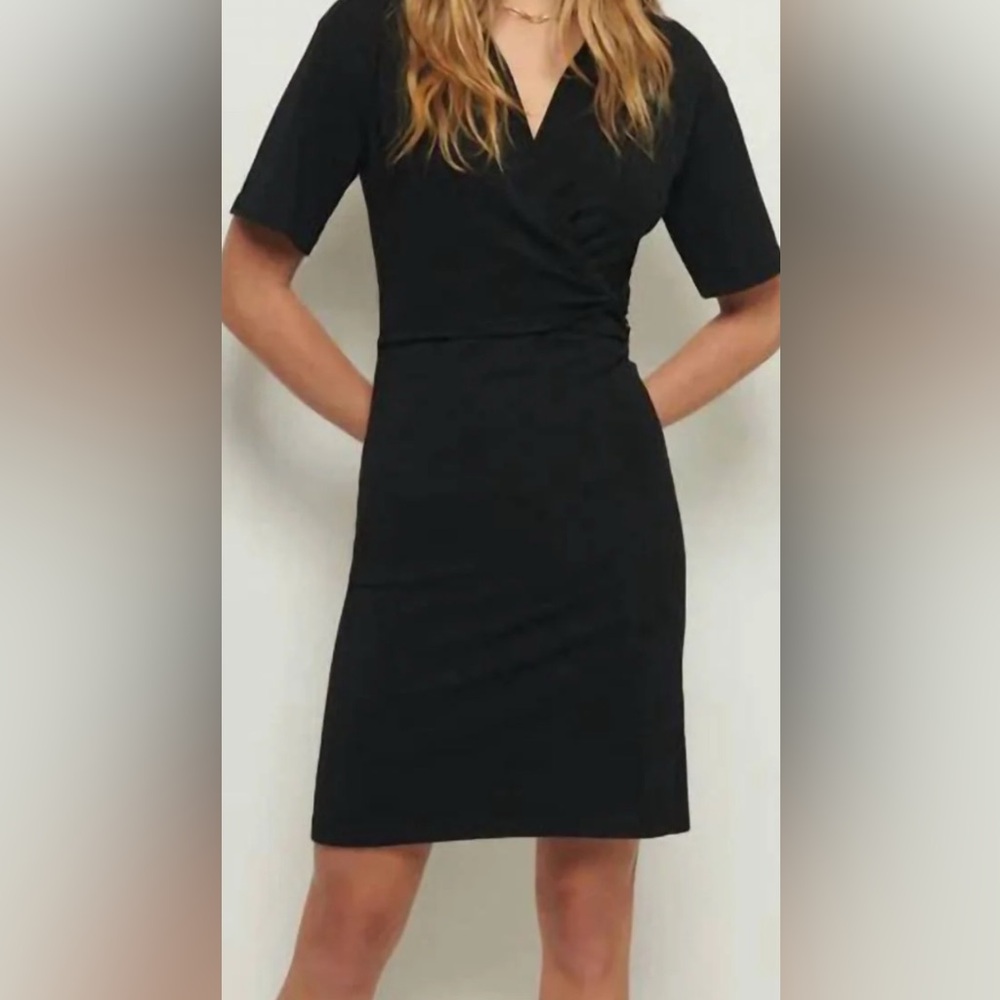 10 Crosby Derek Lam Black Dress